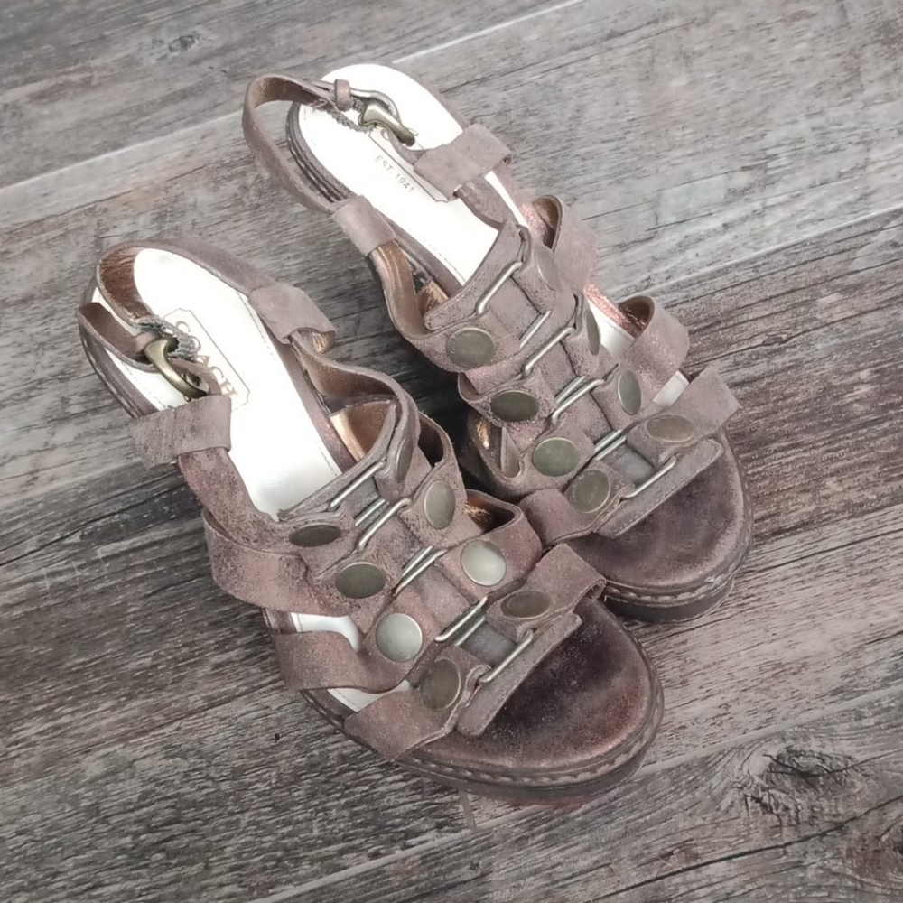 Coach wedges - Picture 14 of 14